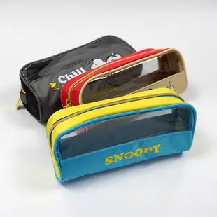 SNOOPY 史努比 雙開窗筆袋 (SGWPK200-2) 筆袋 鉛筆袋 造型筆袋 開窗筆袋 【久大文具】 0148