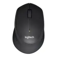 在飛比找Yahoo!奇摩拍賣優惠-羅技Logitech M331 舒適靜音無線滑鼠(黑)【風和