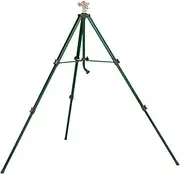 Tripod Sprinkler - Adjustable Lawn Watering Tripod Sprayer Stand, Telescoping Irrigation System Support | Heavy-Duty Rotating Garden Hose Nozzle Riser, Outdoor Yard Water Base for Farming Landscape