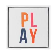 Splosh Bright and Bold Play Framed Canvas