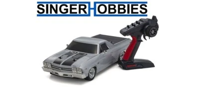 Kyosho 34419T2 Fazer Mk2 FZ02 1969 Chevy El Camino SS 396 Type 2 Cortez Silv HRP