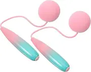 WESIEVYA Cordless Jump Ropes for Fitness Weighted Rope Comfortable Grip for Indoor Exercise Easy to Carry