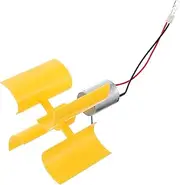 Kisangel 2pcs Dynamo Outdoor Electrical Tools Mini Vertical Wind Turbines Micro Vertical Generator Portable Generators DIY Kits Mini Vertical Wind Turbine Generator Models Miniature Abs