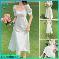 在飛比找蝦皮購物優惠-Women's Elegant Summer Dress P