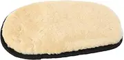 [CHILDWEET] Shoe Polishing Gloves Glossy Gloves Hand-held Boots Shoe Cover Gloves Car Gloves Household Polishing Pads Shoe Polish Gloves Car Polishing Pads Yellow Imitation Lamb Plush