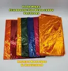 Cellophane For Yema,tarts & Other Philippines Sweets 5 pcs assorted colors
