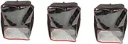 3pcs Blender Hood Refrigerator Mini Blender Stand up Freezer Stand Mixer Cover New Year Pouring Shield for Stand Mixer Meat Grinder Car Seat Bag with Wheels Black Oxford Cloth ARTIBETTER