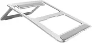 SWOOMEY Aluminum Alloy Foldable Laptop Stand Slip Computer Riser for Enhanced Cooling Lightweight and Portable Laptop Support for Use