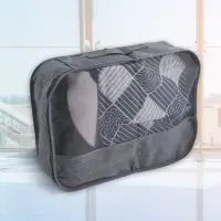 在飛比找momo購物網優惠-【UdiLife】輕旅立體衣物收納袋-大-個性灰-3入(收納