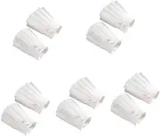 [WRITWAA] 5 Pairs Wrist Cuffs Fake Hand Sleeves Elegant Wedding Cuffs Chiffon Perfect for Prom Events