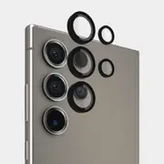Case Mate Aluminium Ring Lens Protector for Galaxy S24 Ultra Black