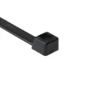 T120I0H4 - Hvy Duty Cble Tie 11.8in L UL Rated 120lb TS PA66 Blck (500 EA)