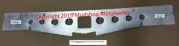 1968-69 Chevy Chevelle Radiator Support Filler Panel has Round Dimples/Aluminum