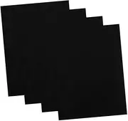 SEWACC 4pcs Sponge Board Packing Foam Pads Thick Foam Padding Express Packing Flat Cardboard Inserts Cardboard Inserts for Mailers Black