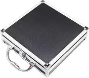 Portable Tool Box | Aluminum Alloy Tool Box Accessories | Practical Aluminum Suitcase | Protective Soft Foam Inner Tool Case | Travel Luggage Organizer Case | Metal Tool Box for Outdoor Travel and
