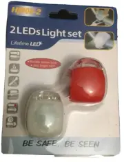 bicycle safety led light set Silicon Easy Attachable