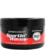 Standard Dist Soft Sheen Sportin Waves Gel Pomade, 3.5 oz
