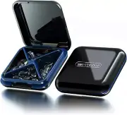 Small Pill Box,Pill Case,Pill Organizer,Travel Waterproof Portable Pocket Pill B