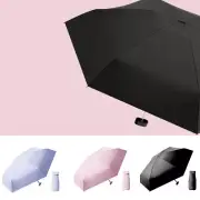 Mini Umbrella Small Travel Umbrella with Case Portable Anti-UV Umbrella#