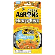 Crazy Aaron's Thinking Putty Trendsetters Honey Hive 4 inch Tin