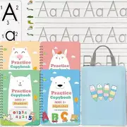 Reusable Grooved Handwriting Practice Workbook,Magic Practice Copybook,Reusab...