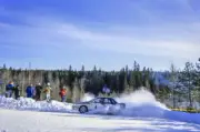 Kenneth Eriksson Staffan Parmander Mitsubishi Galant WRC Rally 1991 Old Photo