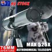 Max 525x Zoom Monocular Telescope + 3 Eyepieces Night Vision Adjustable Tripod