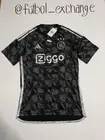 Adidas Ajax Amsterdam Soccer Third Jersey 23/23 Men's Medium Black HZ7723