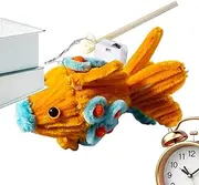 Pipe Cleaners | Twisting Plush Fish Lantern - Colorful New Year Ornament Twisting Stick Set, Spring Festival Toy Fuzzy Stick Craft for Kids