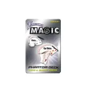 FANTASMA PHANTOM DECK IN TIN WITH OVER 25 MAGIC TRICKS SVENGALI CARDS