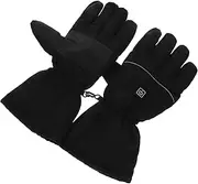 [POPETPOP] 1 Pair Thermal Gloves for Outdoor Activities Snow Skiing Hiking Battery Operated Waterproof 3 Gear Control