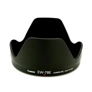 佳能原廠Canon遮光罩EW-78E遮光罩太陽罩適RF 24-240mm f4-6.3和EF-S 15-85mm f/3.5-5.6 IS USM