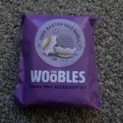 NWT The Woobles Tiny Easter Shell Kit - Easter Shell Only, No Egg, No Hook