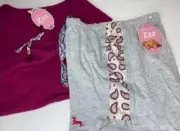 NEW WITH TAGS LADIES PETER ALEXANDER BORDEAUX PAISLEY SET