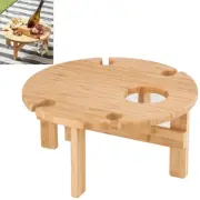 Davis & Waddell Flinders Wine & Serving Picnic Board Table 40 x 40 x 19 cm!