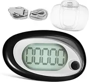 Milisten Step Counter Pedometer Wearable for Ages Outdoor Walking Lightweight and Easy to Carry