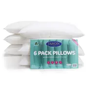 6 Pack Australian Made Jason Wonderful & Plush Family Pillows