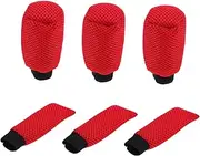 TOKIDNY 3 Sets Car Gear Shift Cover and Gear Stick Covers for Automatic and Manual Vehicles Stylish Mesh Easy Installation