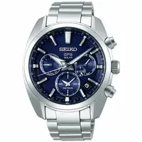 在飛比找PChome24h購物優惠-【SEIKO 精工】ASTRON 5X53雙時區太陽能手錶(