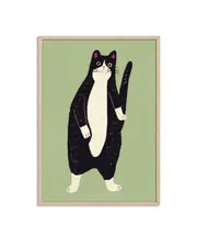 [Namly Design] Whimsical Cat Poster