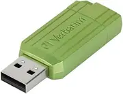 Verbatim Store'n'Go Pinstripe USB 2.0 Drive 16GB - Eucalyptus Green