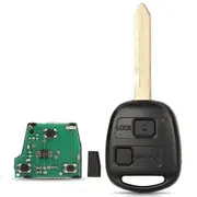 Smart Remote Control Car Key 433MHZ 4C Chip For Toyota Yaris Avensis Corolla Carina ETC P/N: 89071-05010 Fob TOY47 2BTN Full key