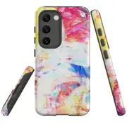 For Samsung Galaxy S23 Case Shielding Cover, Abstract Pattern