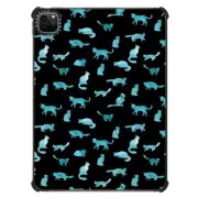 iPad Pro 11-inch (3rd/4th gen) iPad Impact Case Turquoise cats