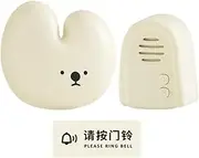 Bunny Doorbell Doorbell Wireless 3-Speed Adjustable Volume Fun Pager Entry Reminder for Home Apartment