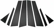LUMIXE for Nissan, Sentra 2013-2019 2014 2015 2016 2017 2018 Window Door Pillar Posts Stickers Trim Cover Kits Decoration Parts Auto Window Pillar Molding