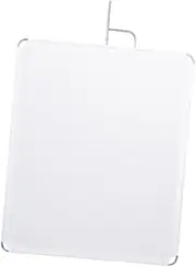 BaotyJie Photography Flag Frame,Stainless Steel,with Soft Light Cloth,Utility Sturdy Photography Crew Accessory Lighting Panel Frame, with White Cloth