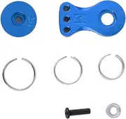 25T Servo Saver 3 Holes with Metal Steel Ring, RC Metal Servo Horn for 1/10 1/8 RC Car (Blue (N10221NB))