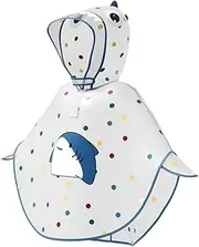 [perfk] Kids Raincoat Lightweight Rain Poncho for Traveling Outdoor Activities Fishing