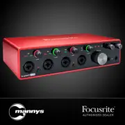 Focusrite Scarlett 18i8 Gen 3 18-in/8-out USB Audio Interface